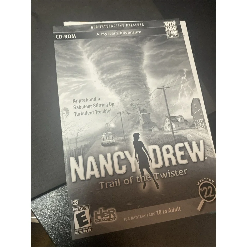 Nancy Drew: Trail of the TwisterPC Mystery Adventure Game Very Good